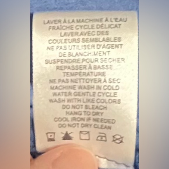 Rachel Roy Colbalt Blue V-Neck Lightweight and Flowy Blouse Size XL - Picture 8 of 8